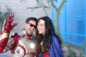 iron man and wonder woman