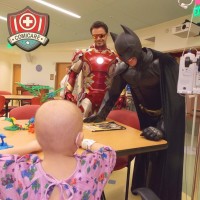 Batman and Iron Man charity